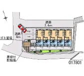 ★手数料０円★大東市北条７丁目 月極駐車場